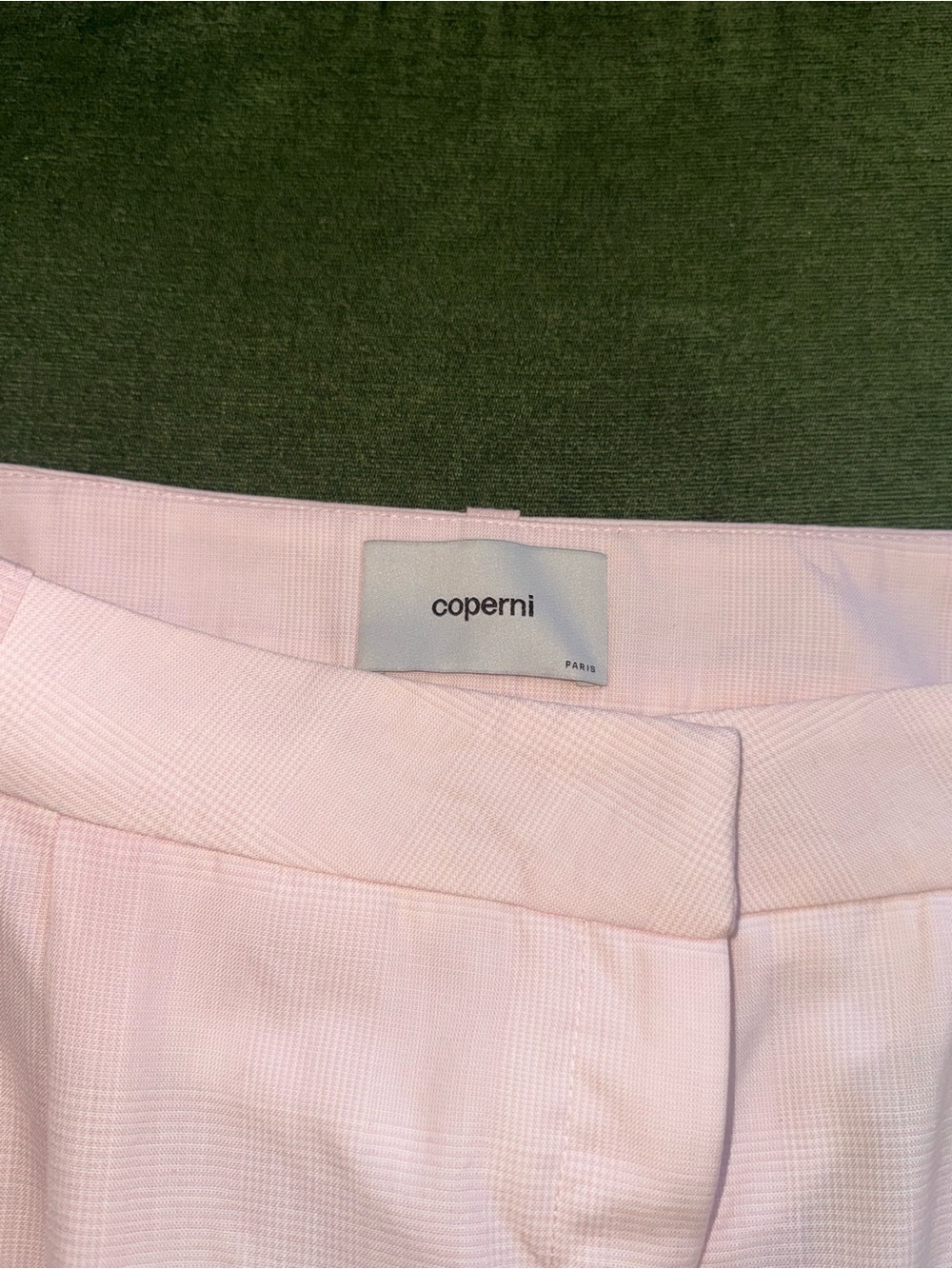 Coperni Light Pink Tailored Trousers